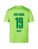 Moške Nogometnih dresov Wolfsburg Lovro Majer #19 Domači 2024-25 Kratki rokavi